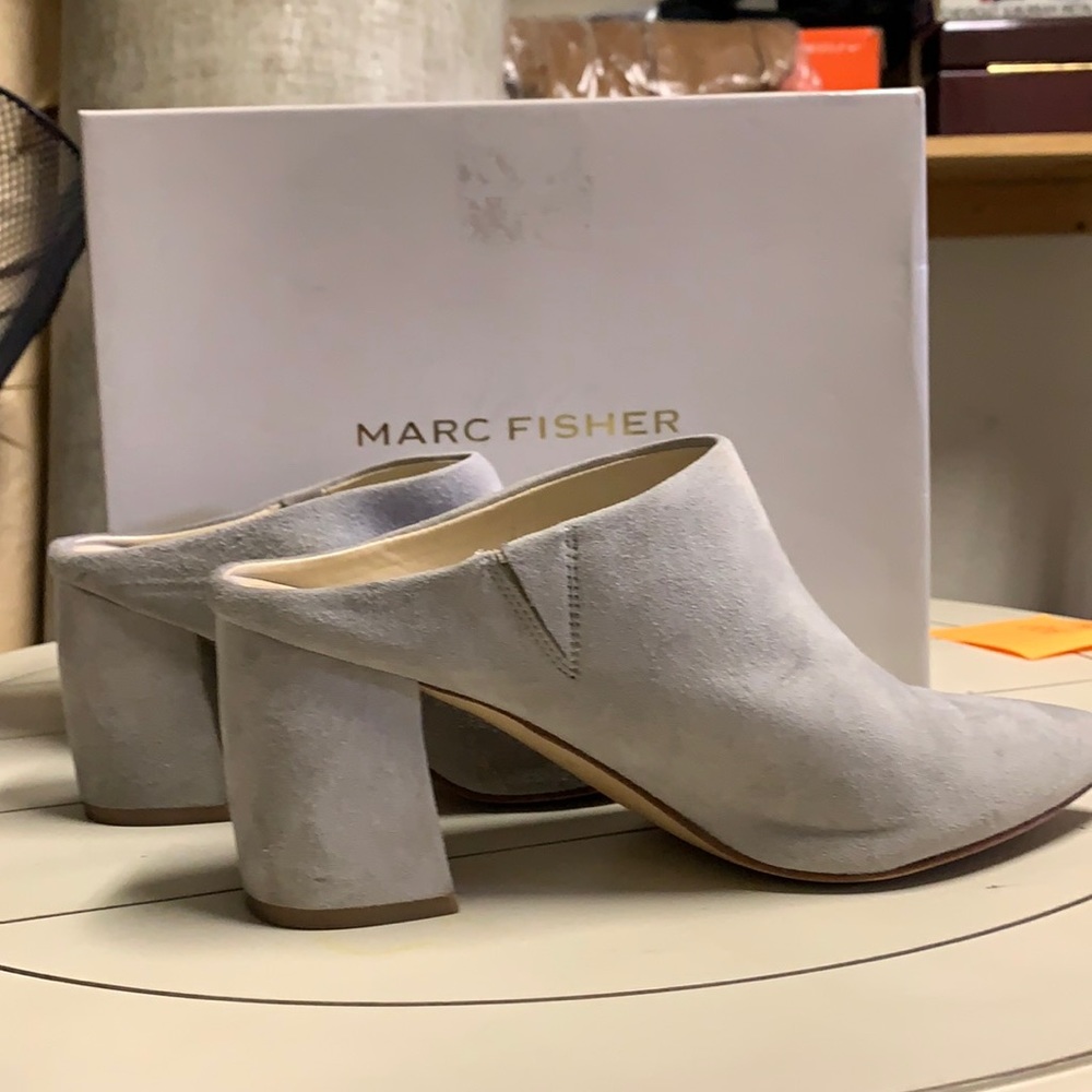Marc Fisher Gray Booties